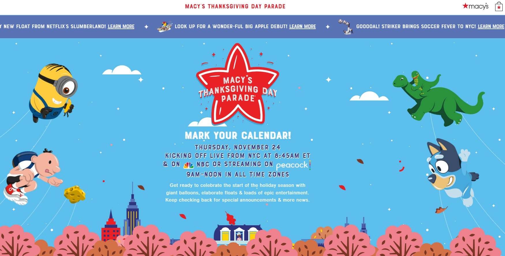 Macy's Thanksgiving Day Parade 