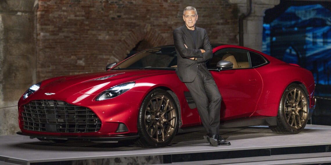 Aston Martin Vanquish Steals the Spotlight in Venice, Italy