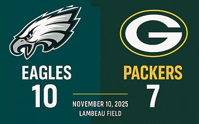 Eagles vs. Packers on Monday Night Football: Key Takeaways from Philadelphia’s 10-7 Victory – Luxembourg