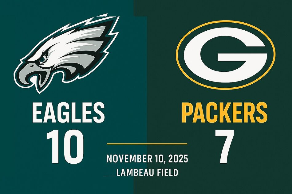 Eagles vs. Packers on Monday Night Football Key Takeaways from Philadelphia’s 10-7 Victory Philadelphia Eagles Edge Packers 10-7 in Defensive Battle at Lambeau Field – Luxembourg