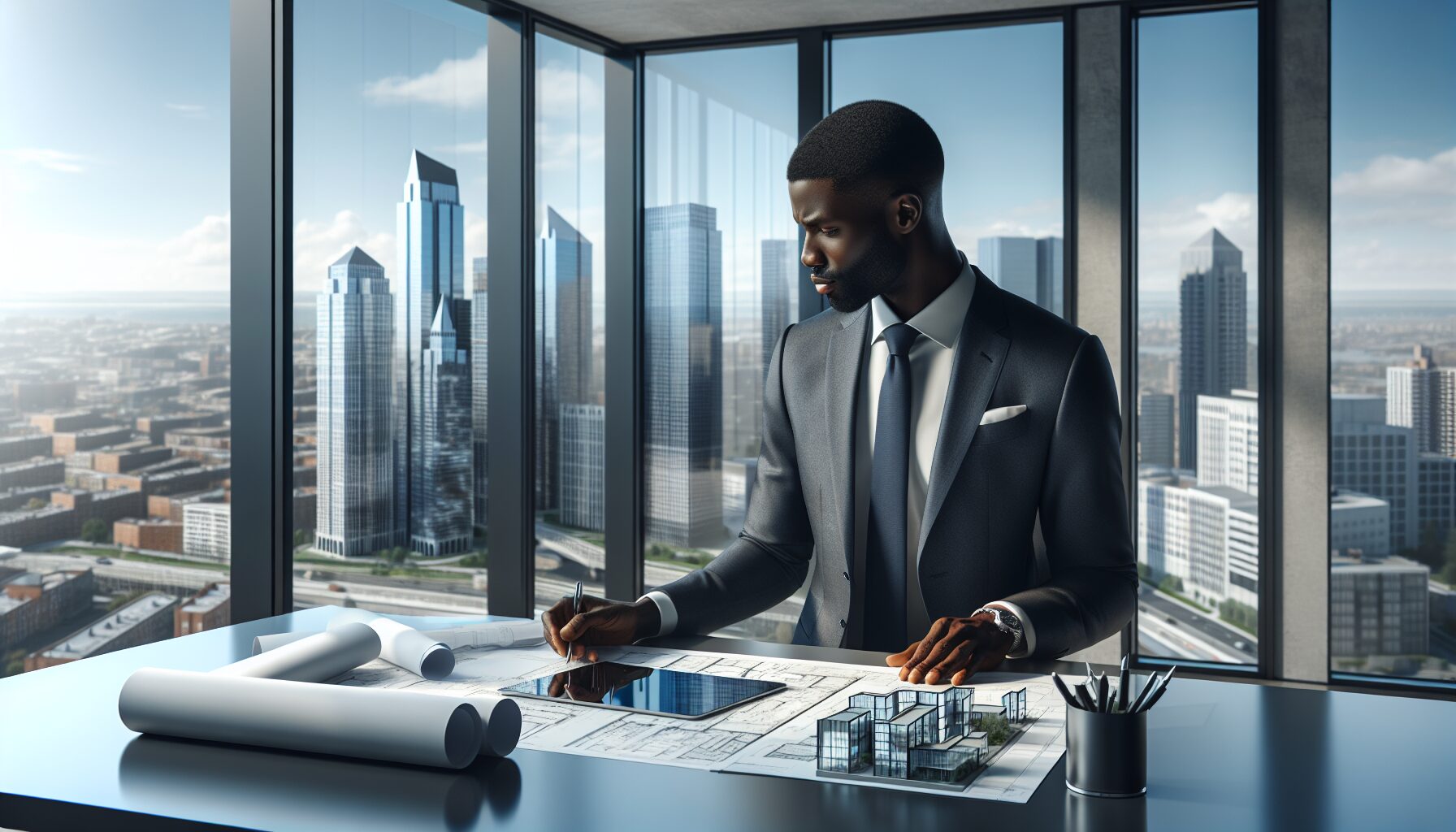 Vue aérienne du quartier financier luxembourgeois, illustrant fiscalité et comptabilité