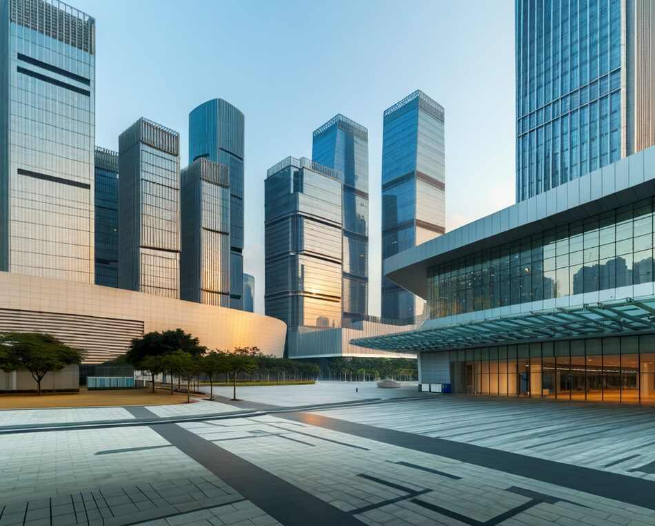 Shenzhen sector-specific opportunities — China Panoramic cityscape of Shenzhen, China — key market for foreign direct investment