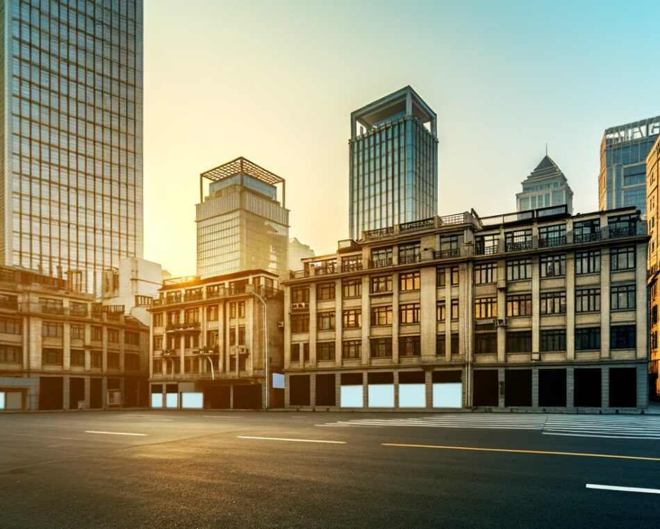 Urban skyline and business center in Shanghai, China — growing destination for global investors